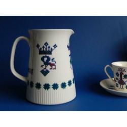 Figgjo Norway Menu grote kan melk / water etc 50's 60's