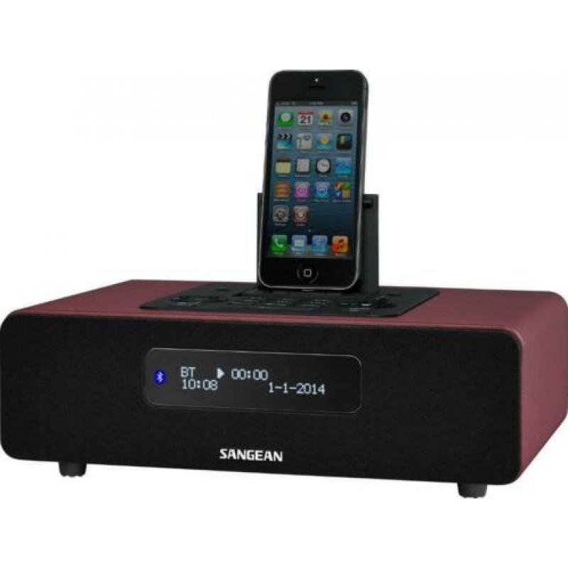 SANGEAN DDR-38 DAB+ Radio met Bluetooth en iPhone dock! -60%