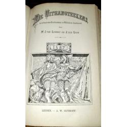 van Lennep en J. Gouw - De Uithangteekens 2 dln. in 1 band