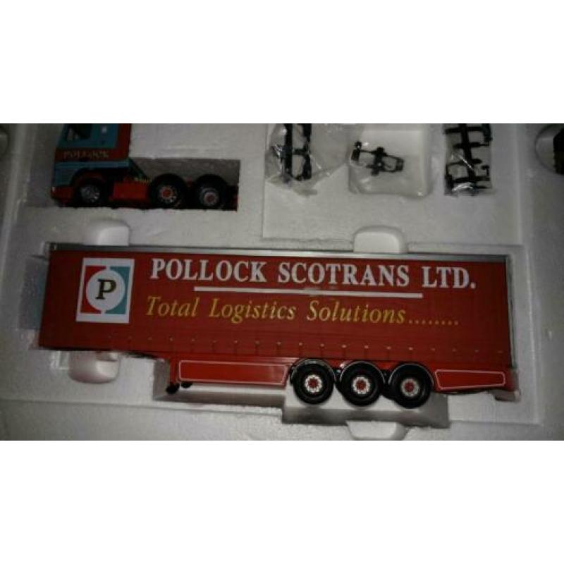 CORGI CC99130 Scotland`s Finest Pollock Trucks & Trailer Set