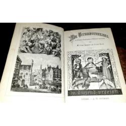 van Lennep en J. Gouw - De Uithangteekens 2 dln. in 1 band