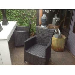 Tuintafel met 4 stoelen