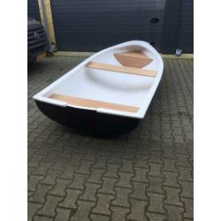 Polyester boot 3,60 x 1,52 sloep visboot grachtenboot