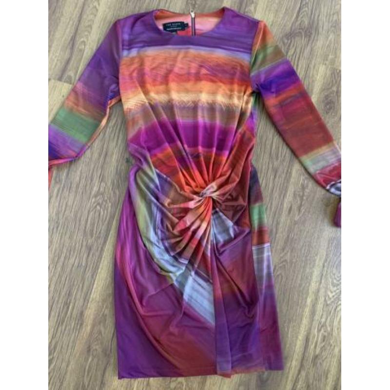 Ted Baker 38 prachtige vrolijke jurk