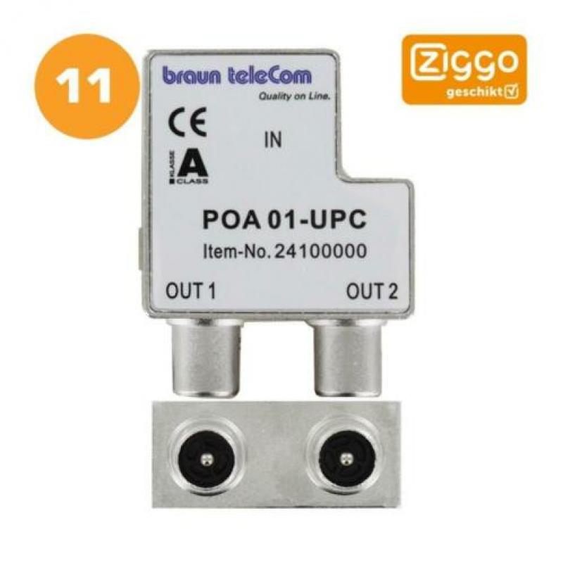 Nieuw! Technetix TOF-02KK Splitter RTV filter radio-tv