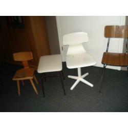 retro stoelen 4 verschillende