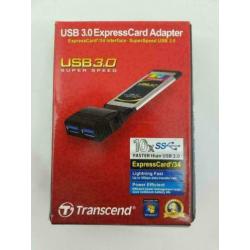 Transcend USB 3.0 ExpressCard Adapter /34 compleet zgan