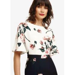 Phase Eight adembenemend mooie jurk romantische print 40