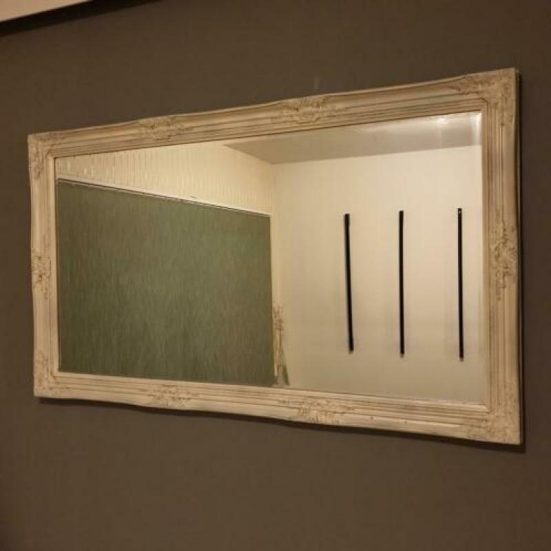 Kast spiegel dressoir wit