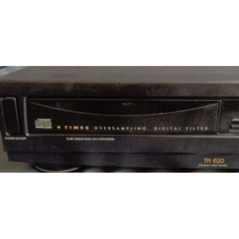 PHILIPS AK-601 / ARISTONA TK-610 cd speler compact disc play