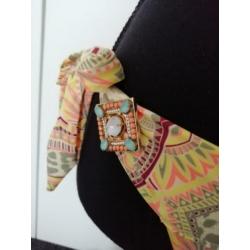 NIEUW! BoHo..Supermooie, gave & aparte bikini met 2 broekjes