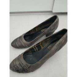 Grijze casual pumps van S. Oliver, maat 41