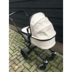 Joolz – Zand en Zwart Frame - wandelwagen, reiswieg, parasol