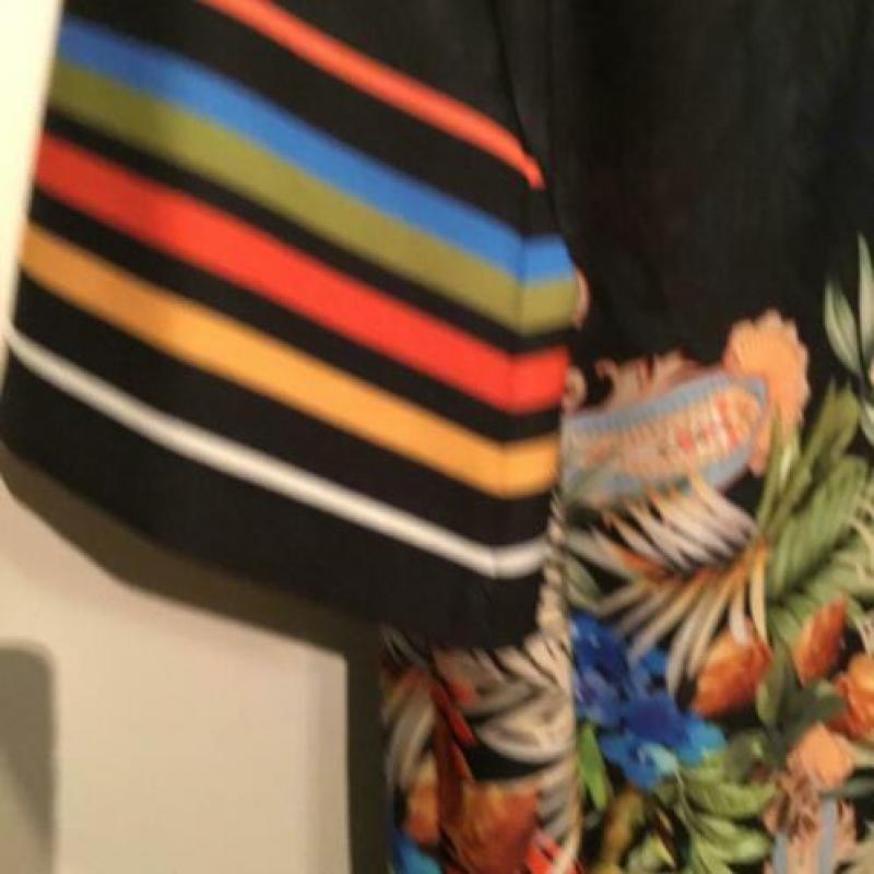 Tuniek Jurk Yoek NIEUW maat M (42-44) zwart stretch A-lijn