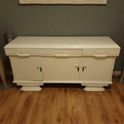 Kast spiegel dressoir wit