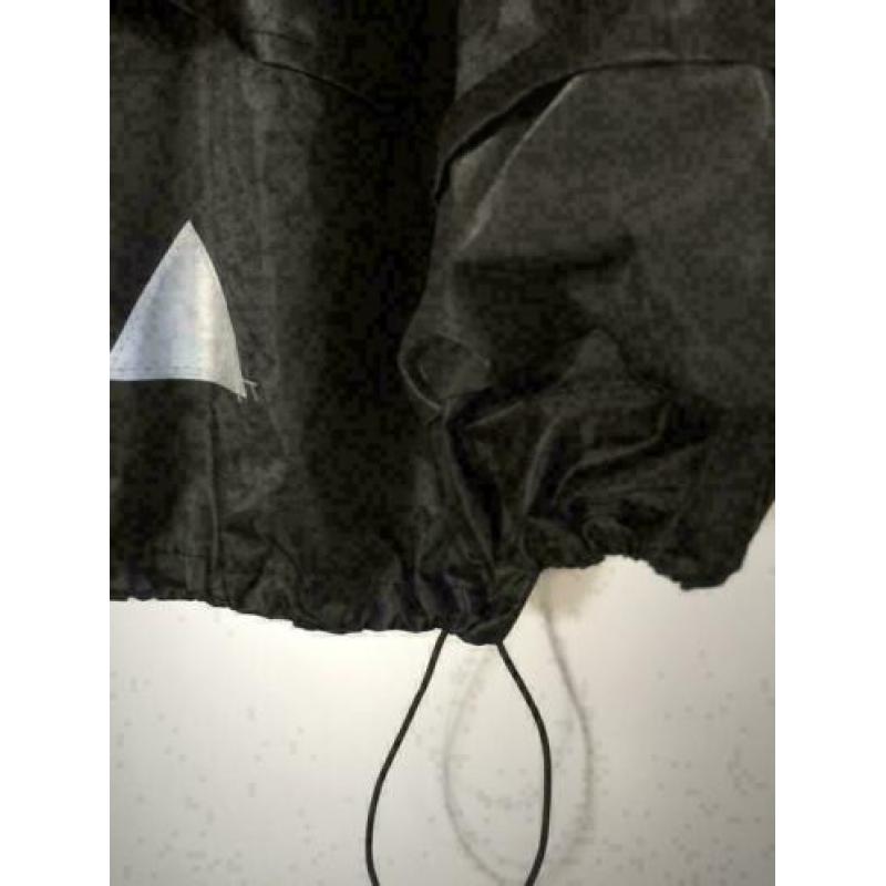 C741 Zwart regenjas jas Maat M van Result