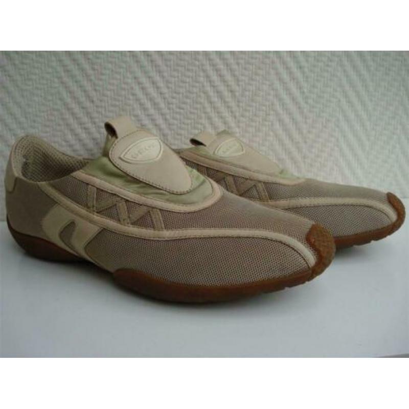 Geox instappers, beige, maat EU 38. Gratis verzending!