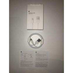 Originele iPhone oplaadkabel 2m+adapter|GRATIS VERZENDING