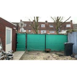 Hekwerk is van nieuwbouw