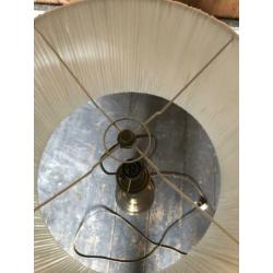 Prachtige - vintage -koperen lamp