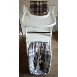 Als nieuw complete originele witte stokke tripp trapp 2016