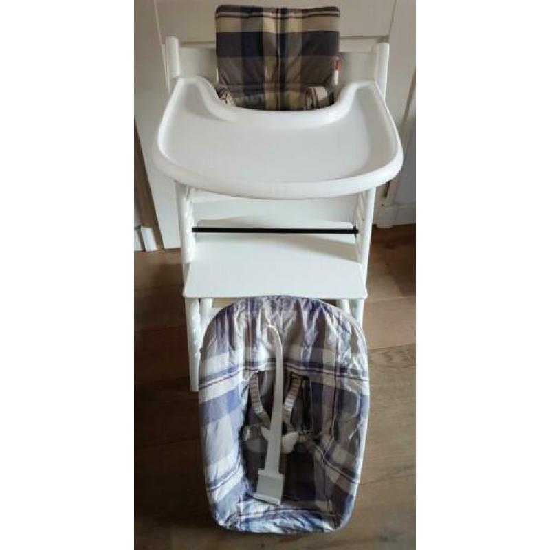 Als nieuw complete originele witte stokke tripp trapp 2016