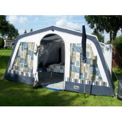 Bungalow tent PARIJS, 5/6 PERSOONS LET OP STOKKEN NIET COMPL