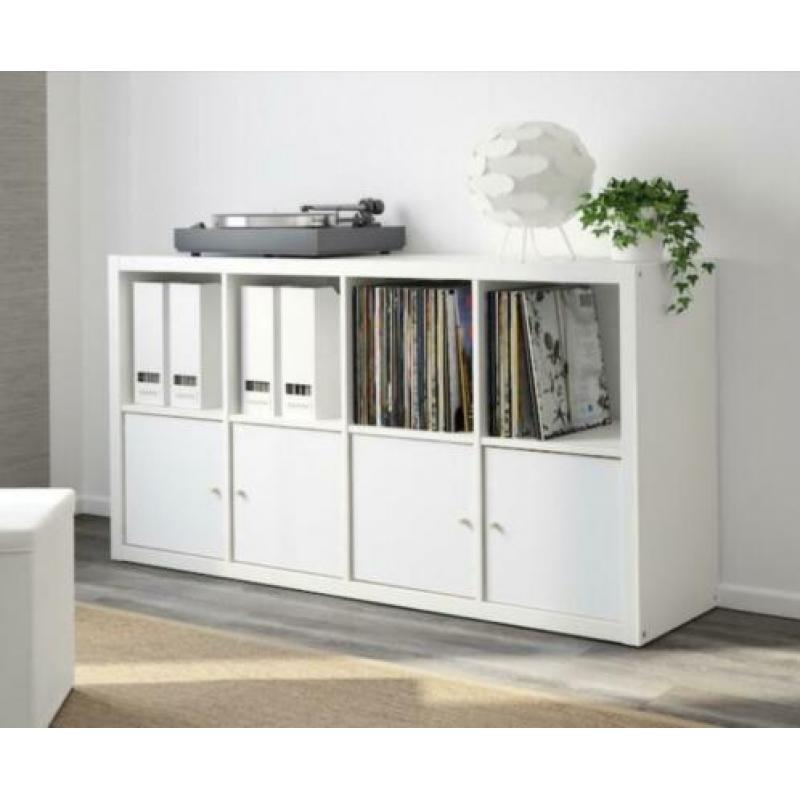 Dressoir (Ikea Kallax, aangepast)