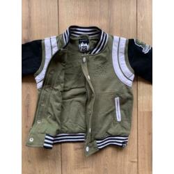 *NIEUW!* Stoer baseball biker vest / jas van Z8, maat 86