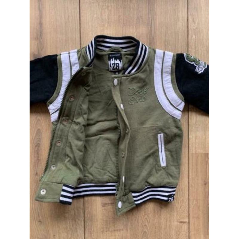 *NIEUW!* Stoer baseball biker vest / jas van Z8, maat 86