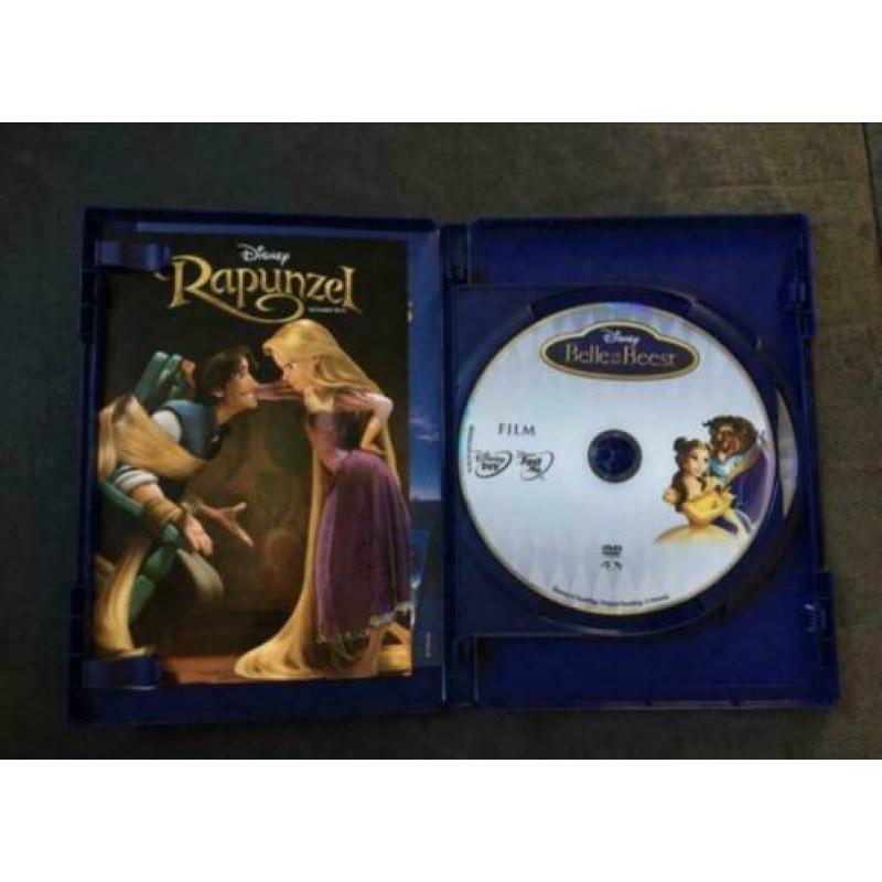 Walt disney Belle en het beest 2-disc dvd gouden rugnummer