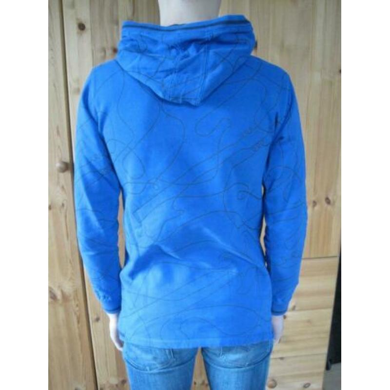 Kobaltblauwe sweater (gitaarprint) GSUS maat 164