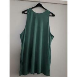 Champion t-shirt, grijs-groen. Maat XL.