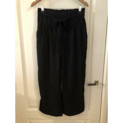 ZARA - culotte broek met strik - maat L