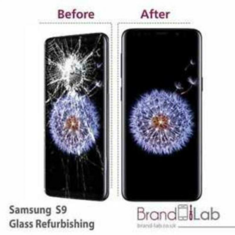 Samsung galaxy S9 glas gebroken wij hebben nieuwe unit