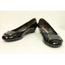 Lakleren ballerina's van MARC JACOBS mt 39