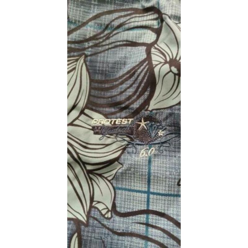 PROTEST skibroek blauw bewerkt dames M