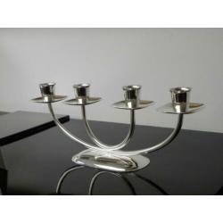 Art deco Quist-WMF Kandelaar Verzilverd ...