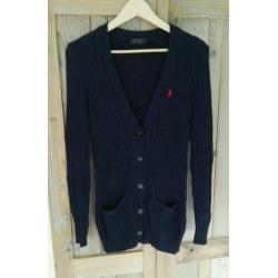 Lang kabel vest Ralph Lauren NIEUWstaat 36/S