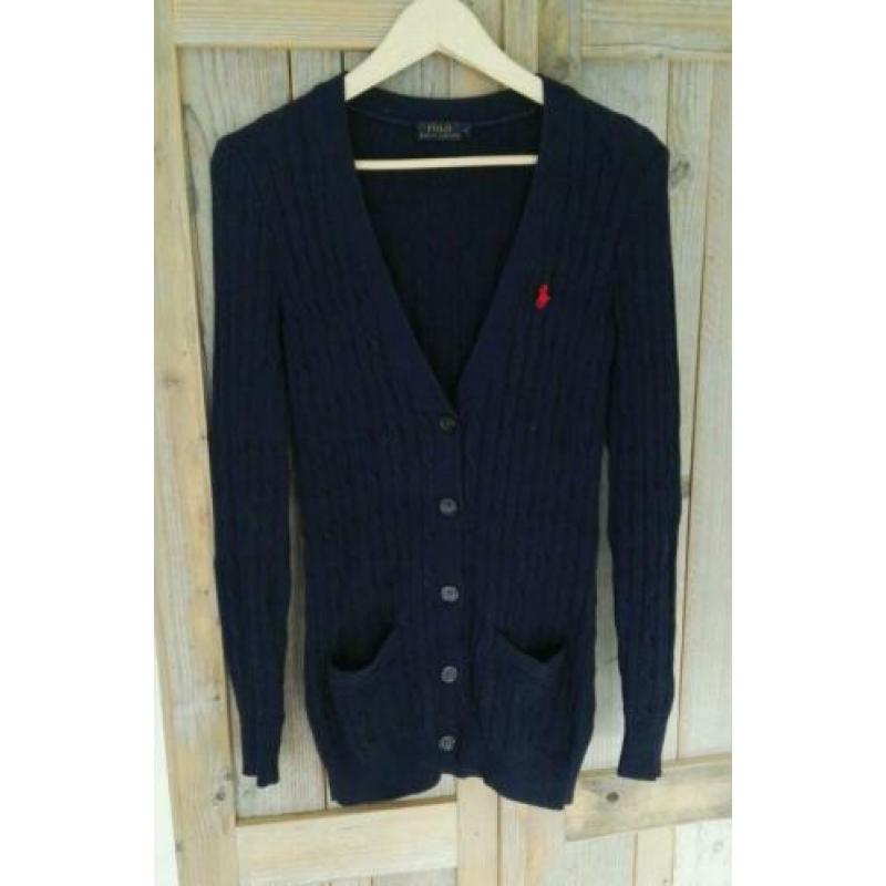 Lang kabel vest Ralph Lauren NIEUWstaat 36/S