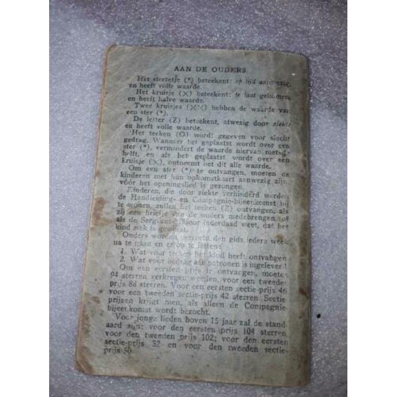 LEGER DES HEILS kaart en liederenboek 1928