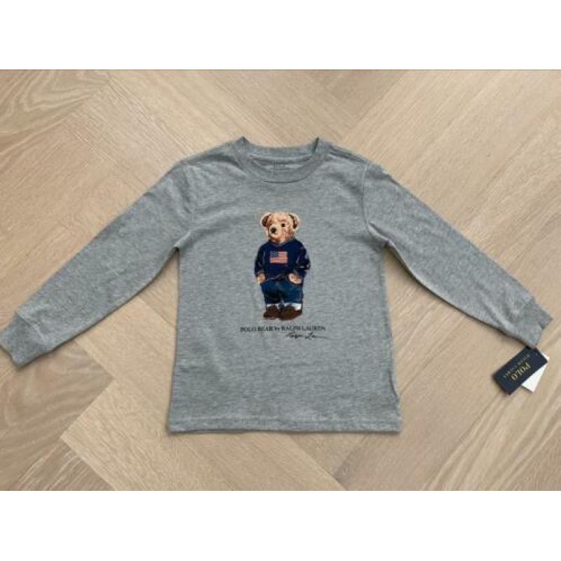 NIEUW: Shirt met lange mouw van Ralph Lauren maat 110 / 5 jr