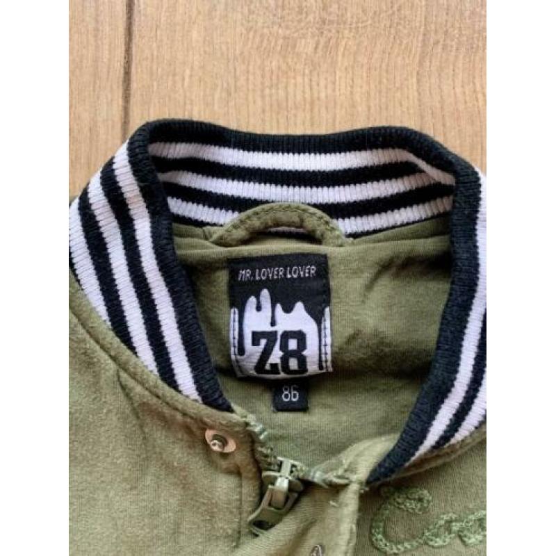 *NIEUW!* Stoer baseball biker vest / jas van Z8, maat 86