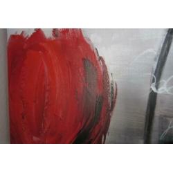 canvas schilderij ca 95 x 95 cm