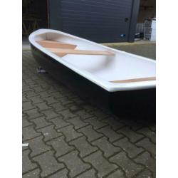 Polyester boot 3,60 x 1,52 sloep visboot grachtenboot