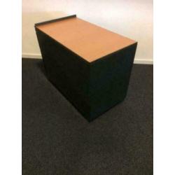 Ladeblokken Aspa Ypso met pennenlade 59x41x76d cm. Antraciet