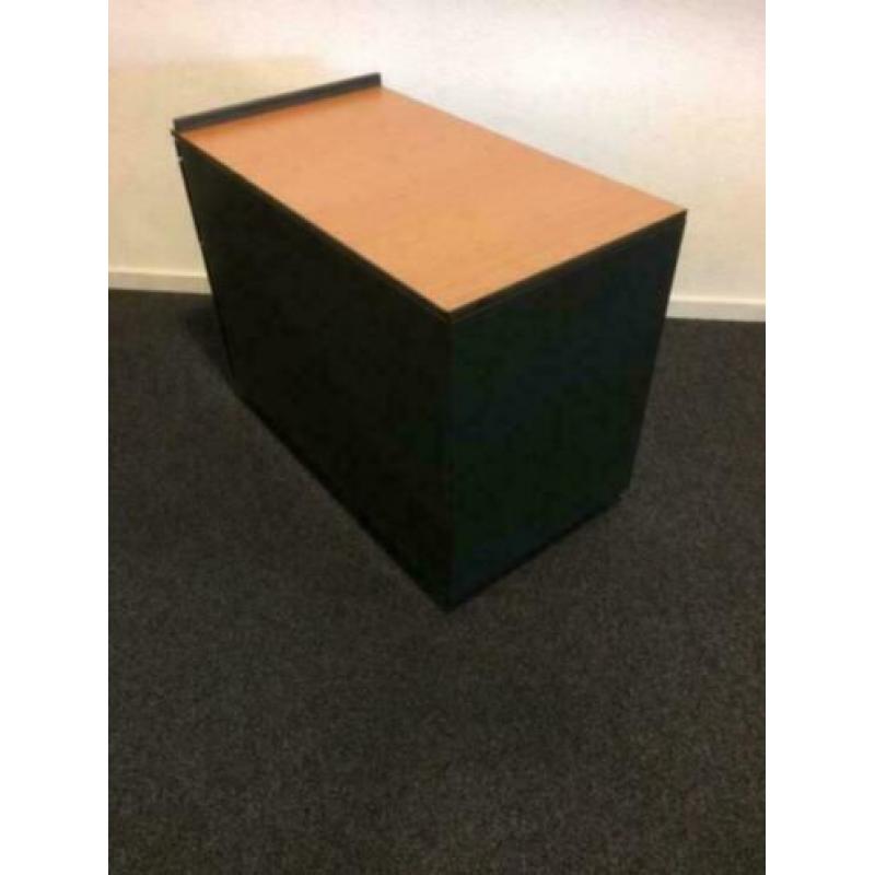 Ladeblokken Aspa Ypso met pennenlade 59x41x76d cm. Antraciet