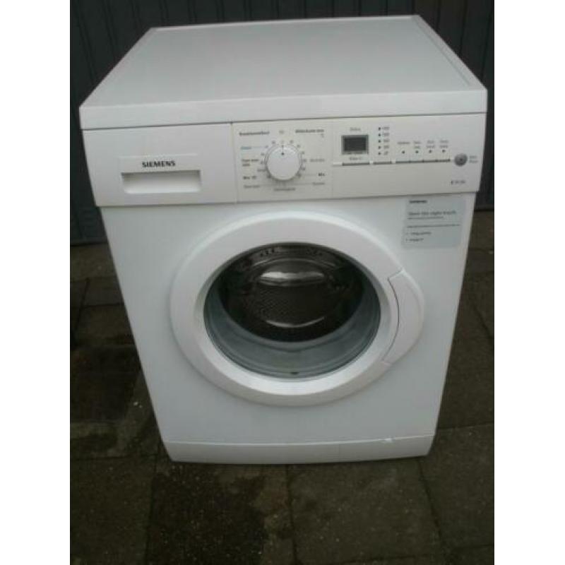 Mooie Siemens 6kg-1400t wasmachine. Display. Gar+Bezorgen.
