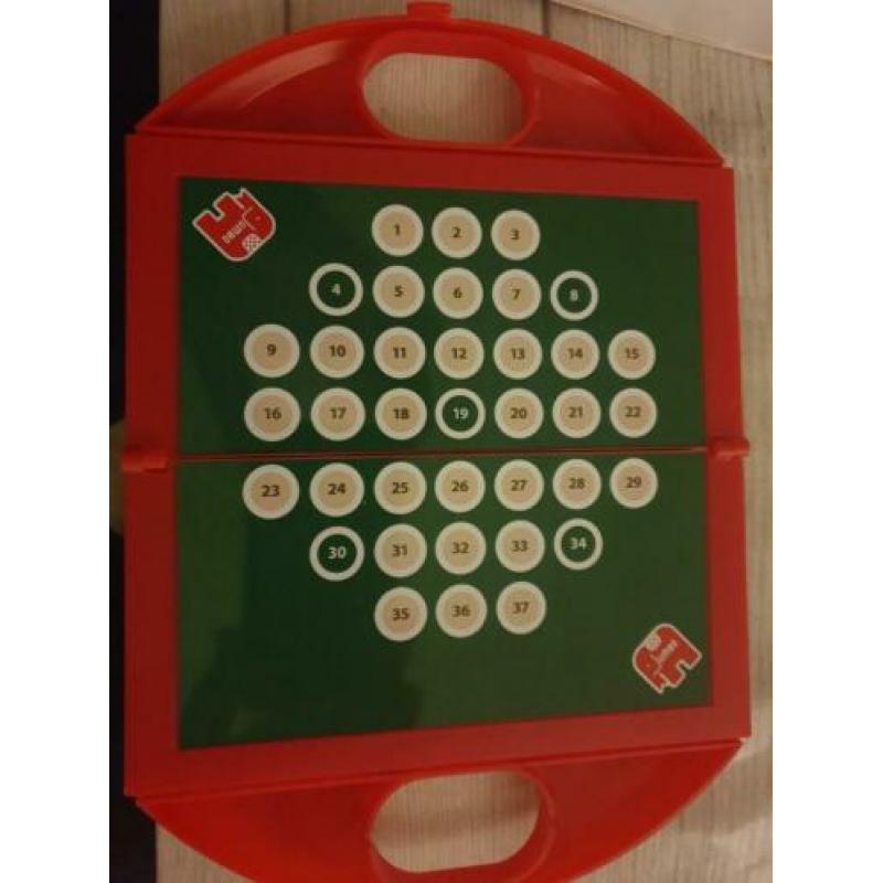 Jumbo spel backgammon solitaire reiseditie reisspel magneten