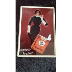 4 ijzeren reclame borden in één koop